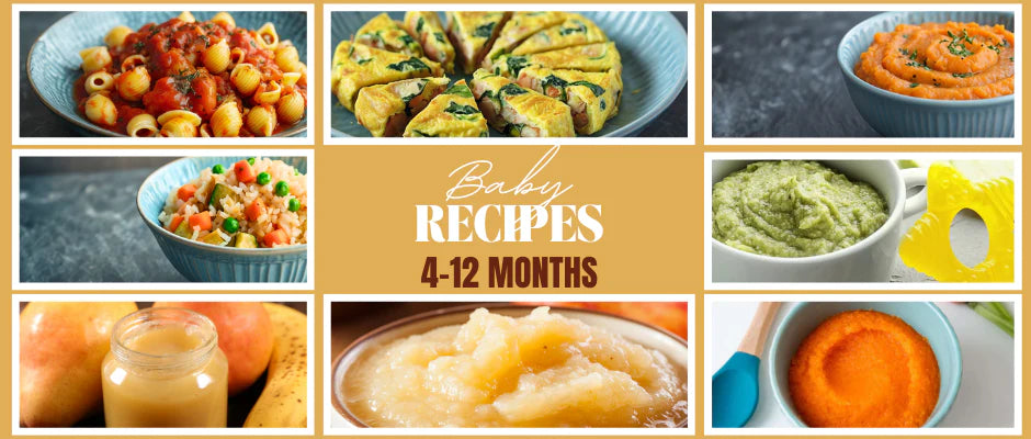 Healthy and Delicious Recipes for Baby: Age-Based Ideas for Successful Weaning